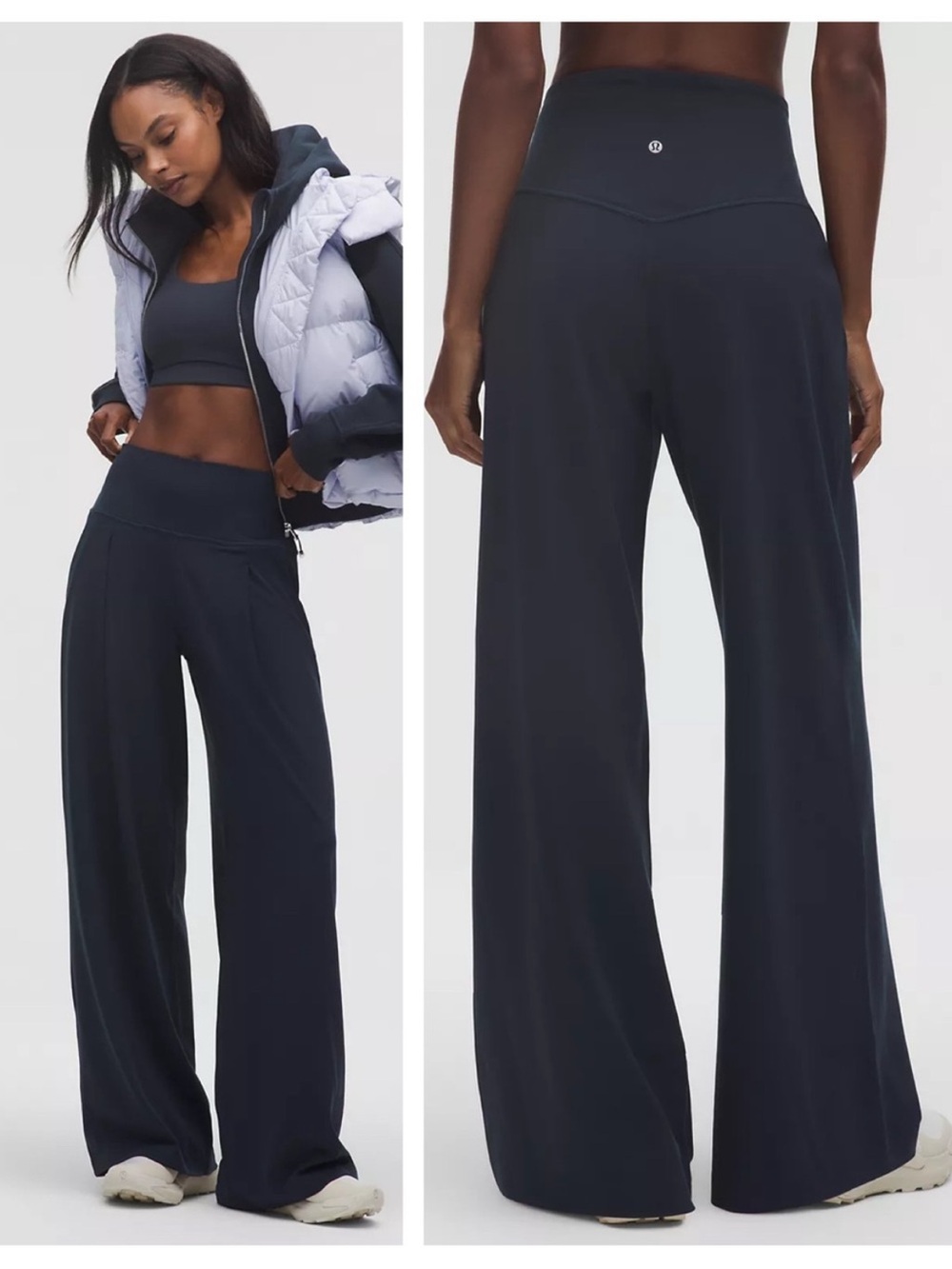 lululemon align palazzo pant | True Navy | Size: 6